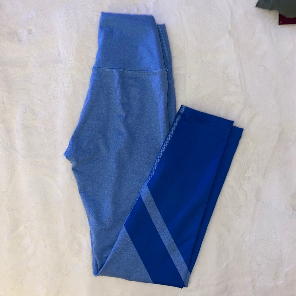 Aerie Blue Detailed Leggings
